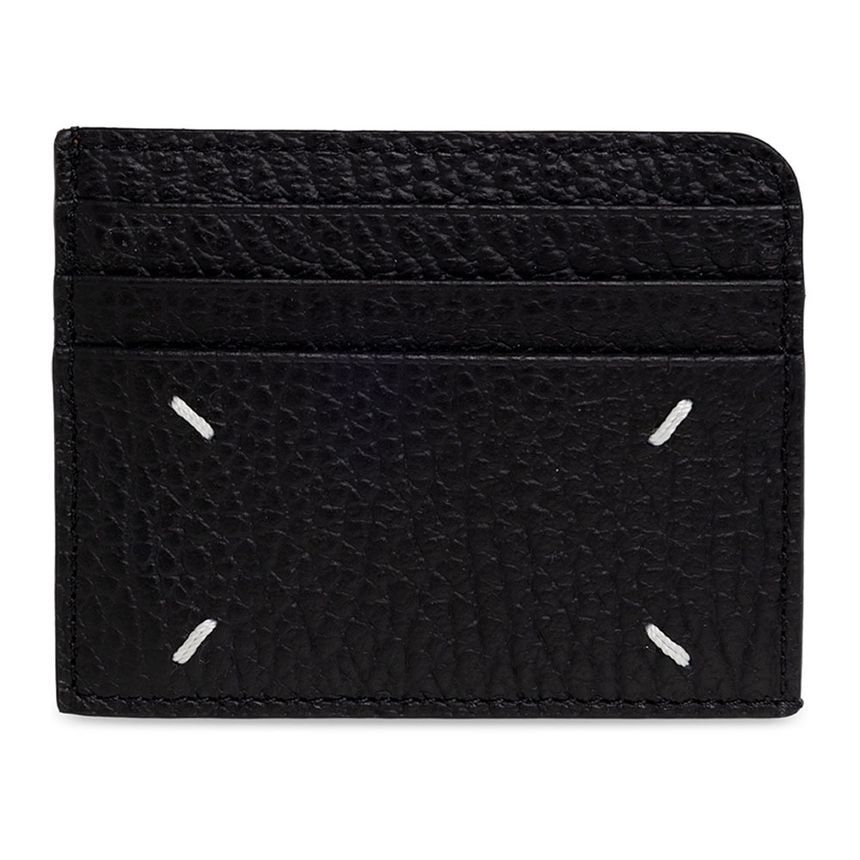 Maison Margiela Stitch Logo Card Wallet Black SA3VX0007 P4455 T8013