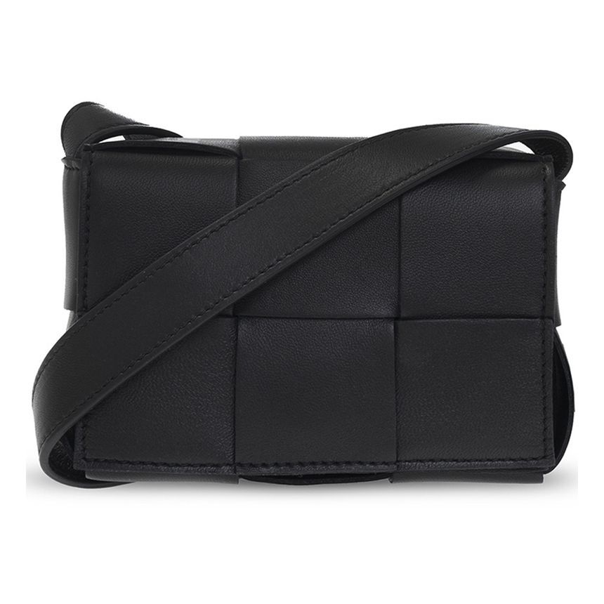 Bottega Veneta Mini Cassette Bag Black 666688