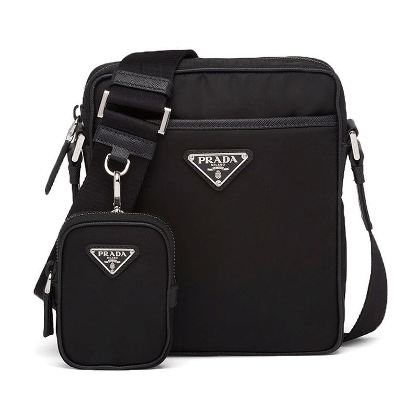 Prada Messenger Bag Black 24FW 2VH112 2DMH F0002