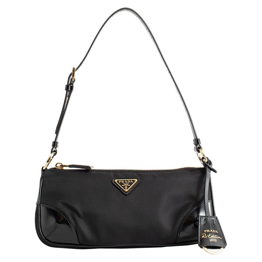 Prada Shoulder Bag Black 1BC201 R789 F0002