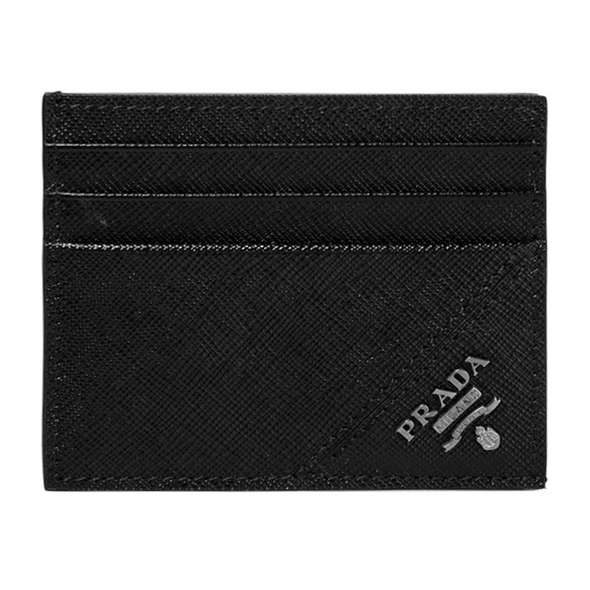 Prada Card Wallet Black 2MC223 QME F0002