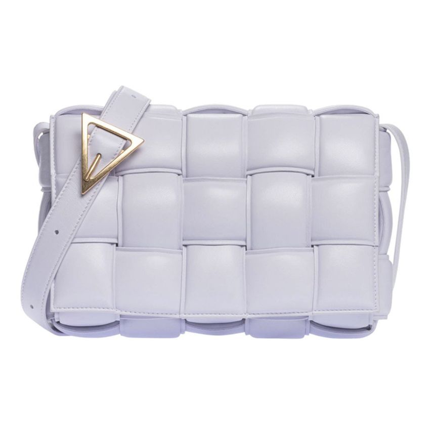 Bottega Veneta Maxi Intrichtato Cassette Padding Crossbody 591970 VCQR1 5308