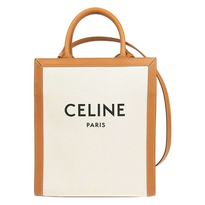 Celine Vertical Small Tote Crossbody Bag Natural Tan 192082 BNZ 02NT