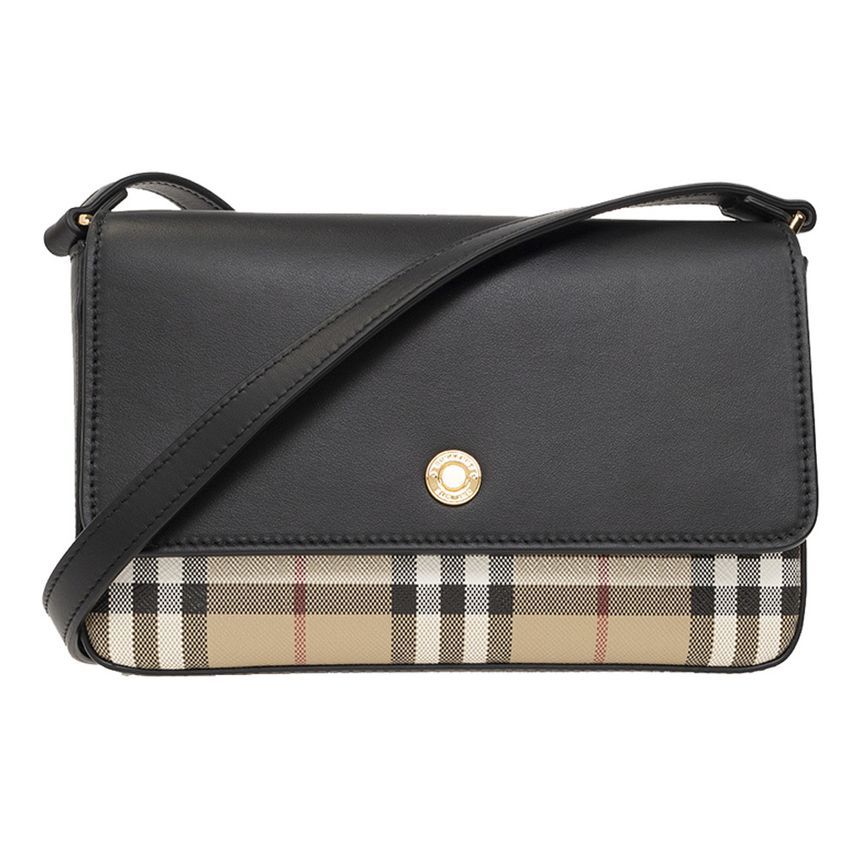 Burberry Black Check Shoulder Crossbag 8065481