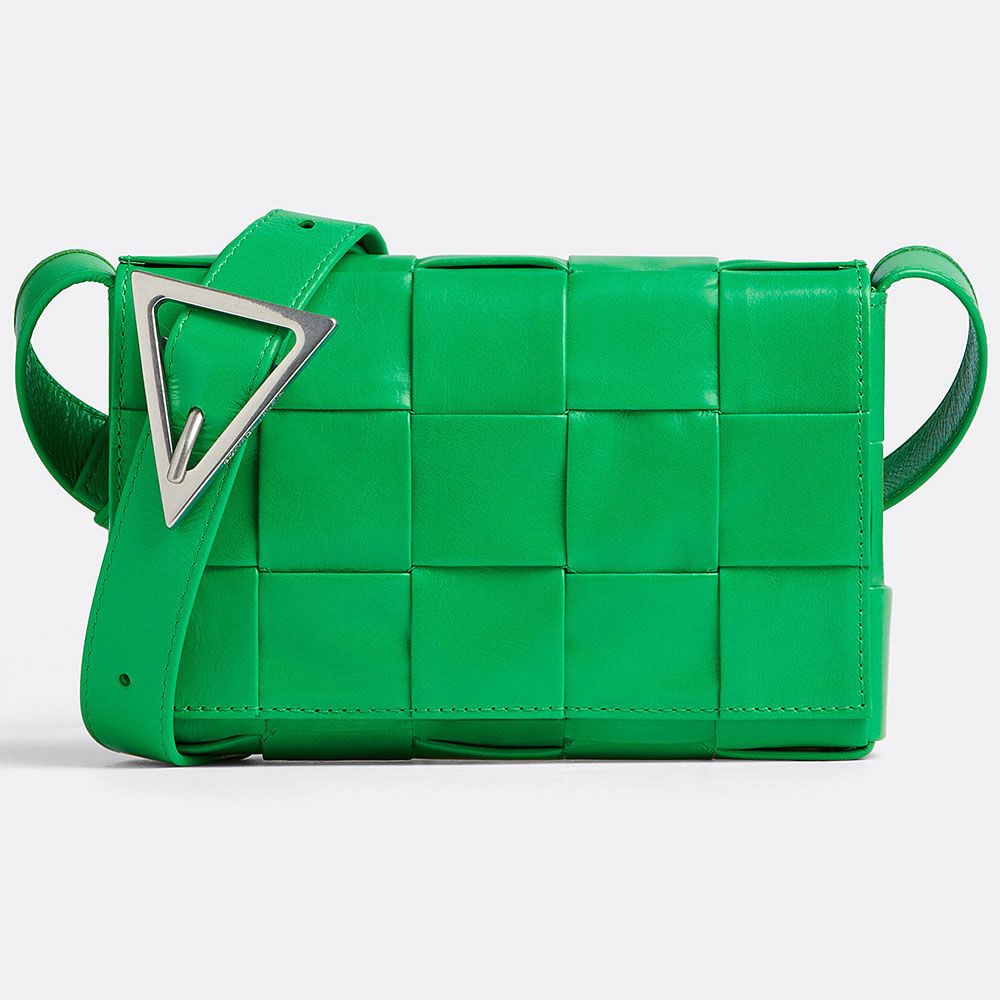 Bottega Veneta Small Cassette Bag Parakeet 717587 VCQ71 3724