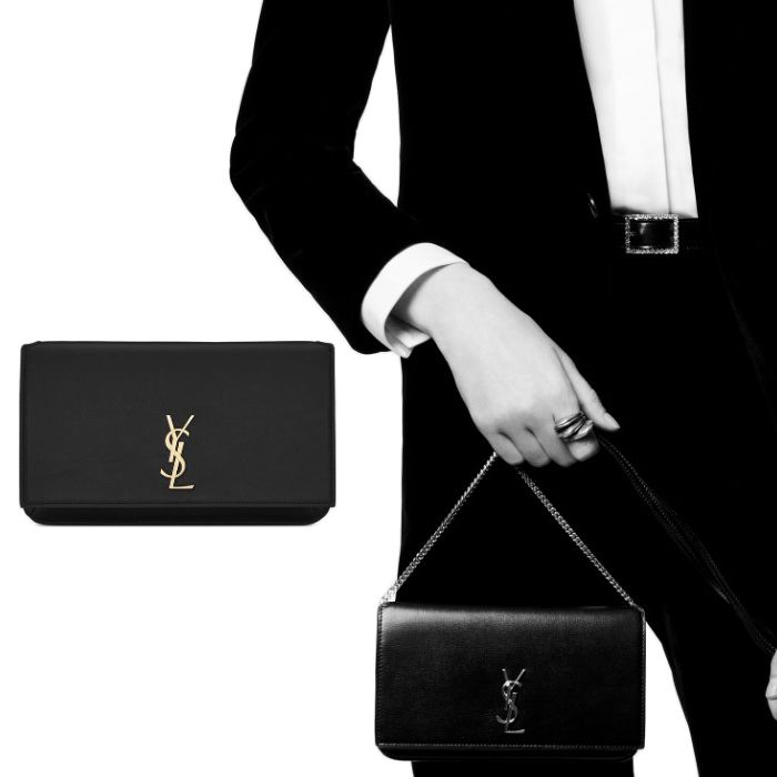 Saint Laurent Monogram Phone Holder Shoulder Bag 635095 0U40J