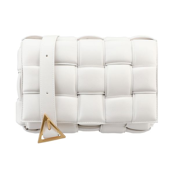 Bottega Veneta Padded Backpack Chalk 591970 VCQR1 9143