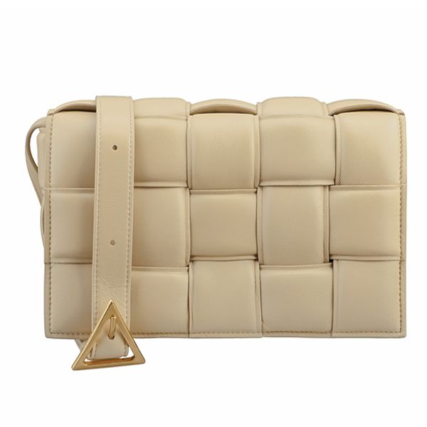 Bottega Veneta Padded Backpack Beige 591970 VCQR1 9776