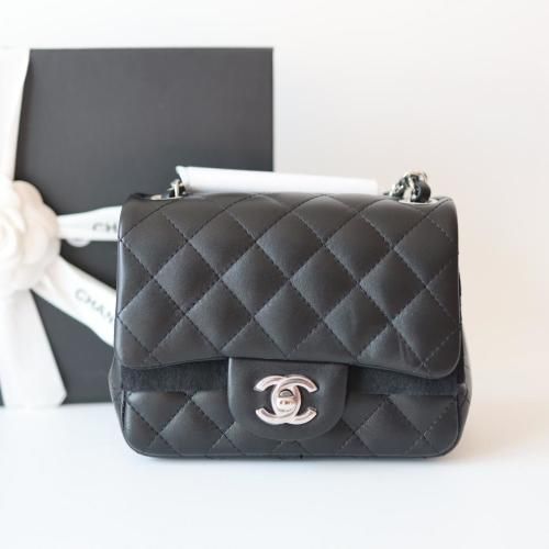 CHANEL Classic Petit Sac Black A35200 Shoulder Crossbody Mini Bag - New Mini Gift Set