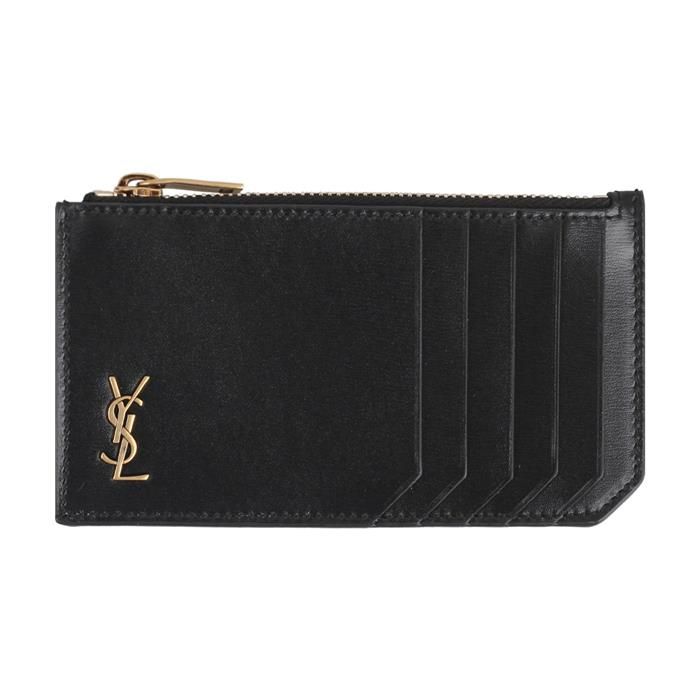 Saint Laurent Monogram Zipper Card Wallet 629899 02G0W 1000