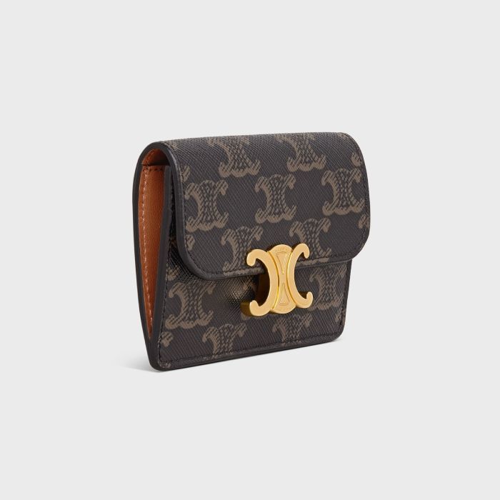 Celine Flap Card Wallet TAN 10I582CPJ 04LU