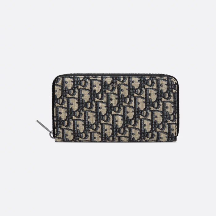 Dior Men's Jacquard Zip Wallet 2ESBC252YSE_H05E