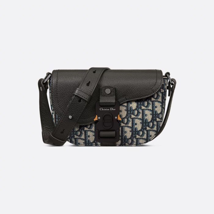 Dior Mini Flap Messenger Bag Black 2ADCA435YKS H27E