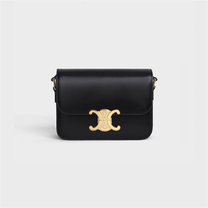 Celine Shiny Black Calfskin Bag 188423BF4 38NO
