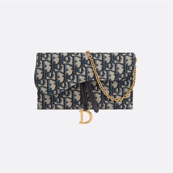 Dior Saddle Chain Wallet S5614CTZQ M928