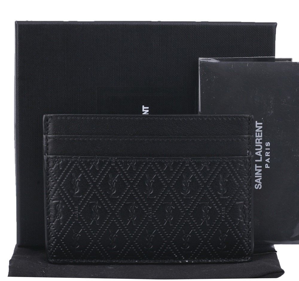 Saint Laurent Card Wallet 647148 18G1Z 1000