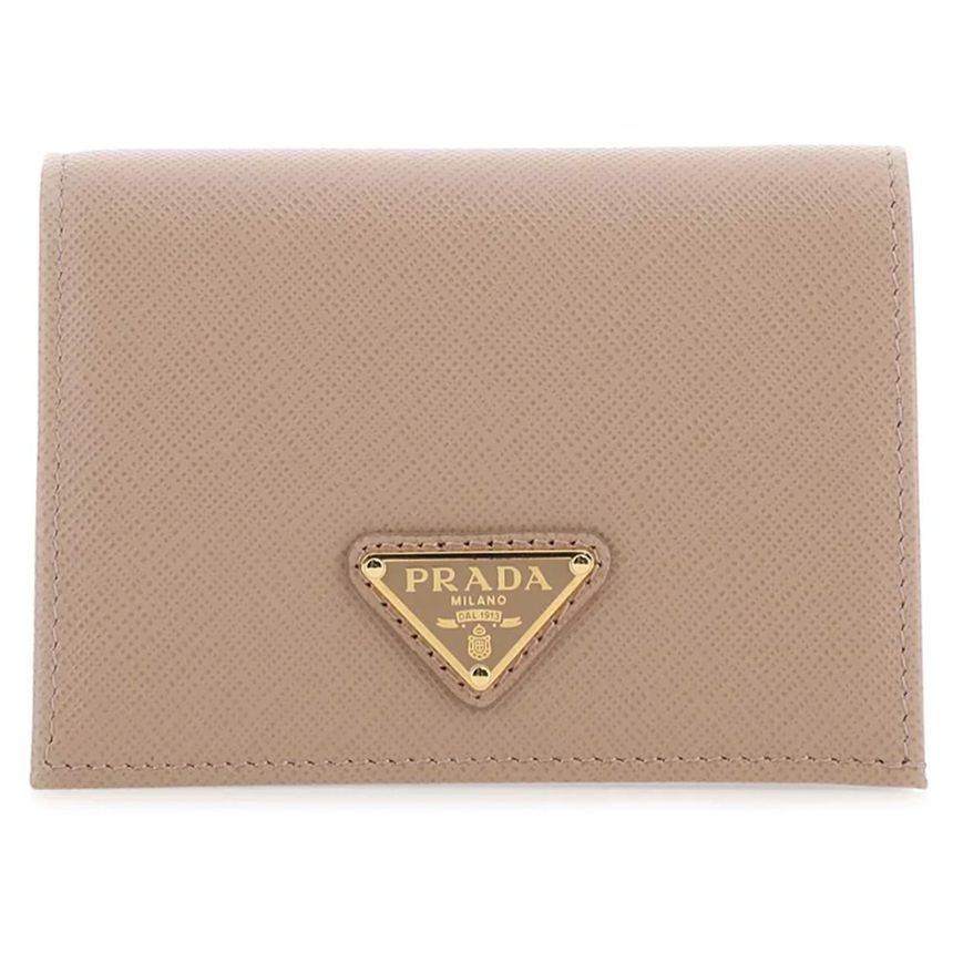 Prada Coin Wallet Pink Beige 1MV021 QHH F0236 SKU