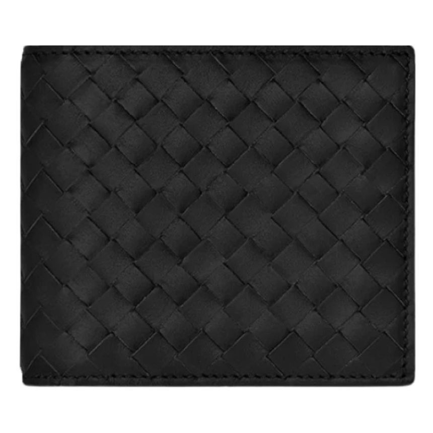 Bottega Veneta Woven Coin Wallet Black 113993 V4651 1000