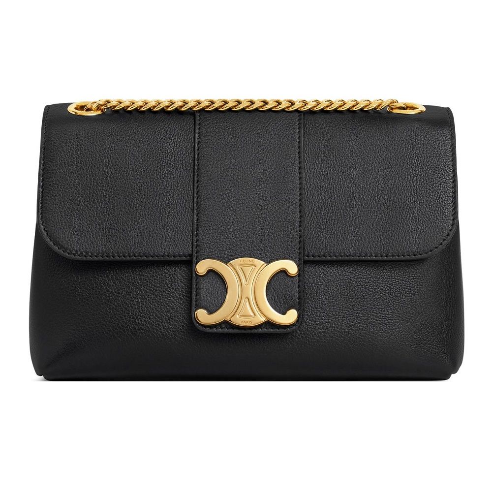 Celine Medium Big Toe Bag Black 115853FDU 38NO