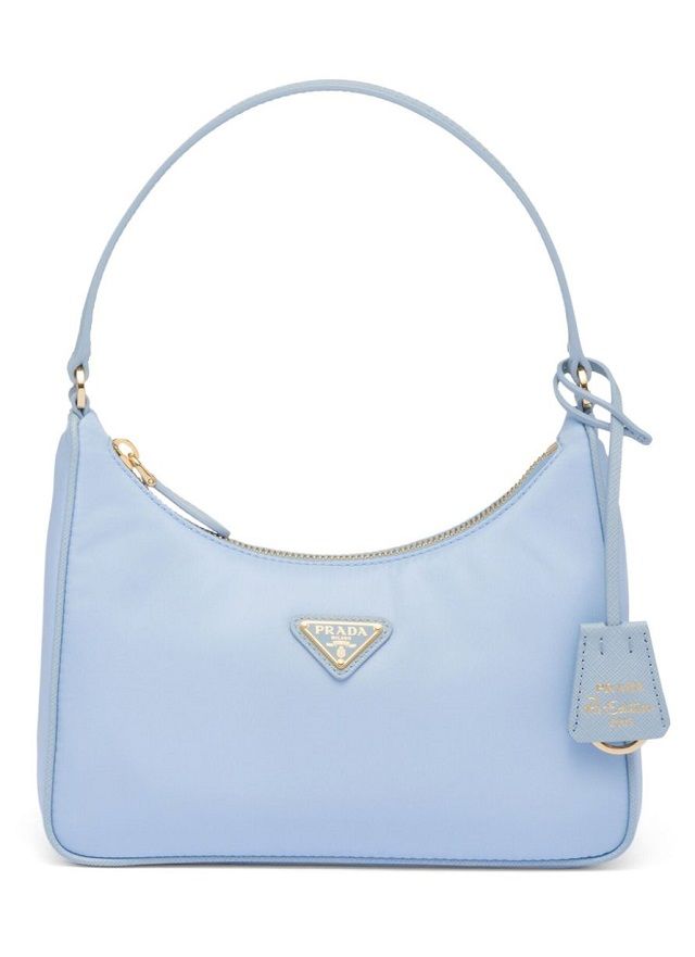 Prada Nylon Re-Edition 2000 Mini Bag Light Blue 1NE515 RDH0 F0076