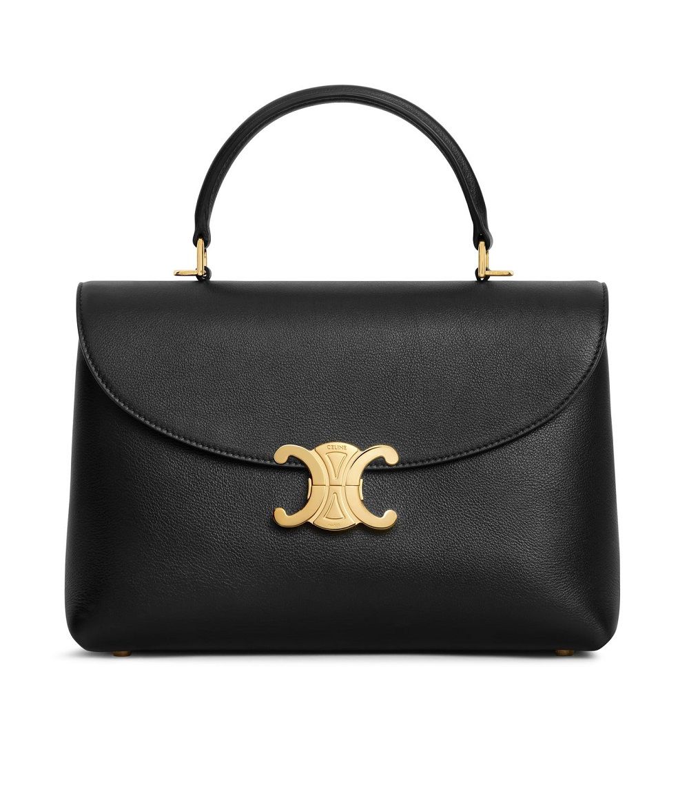 Celine Medium Nino Bag Black 117523FXK 38NO