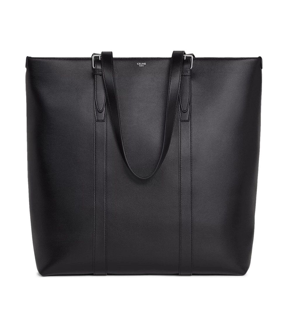 Celine Smooth Calfskin Tote Bag Black 113743ESY