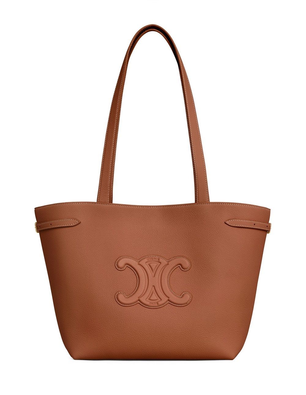 Celine Medium Canvas Anise Quir Grained Calfskin Tan 116853ENY 04LU