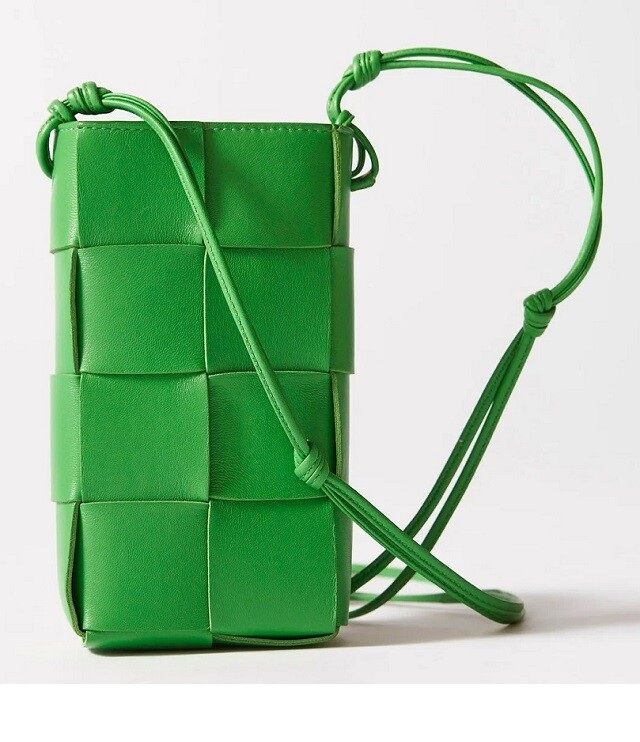 Bottega Veneta Parakeet Cassette Mobile Pouch 730541