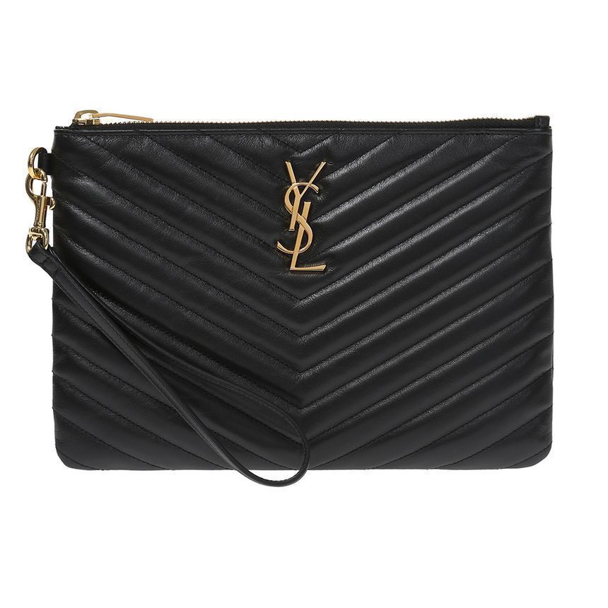 Saint Laurent Matelass Strap Clutch 379039 CWU01 1000