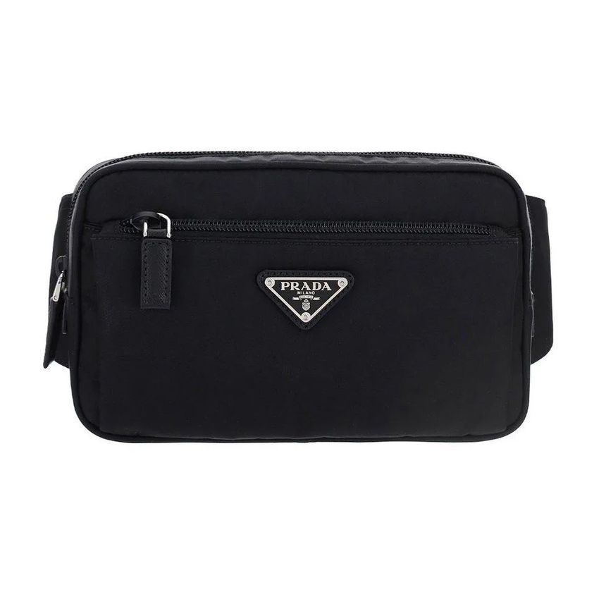 Prada Nylon Belt Bag with Triangle Logo 2VL977 2DMG F0002