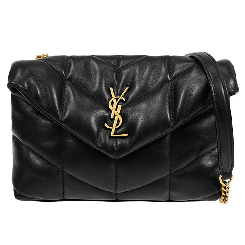 Saint Laurent Quilted Chain Shoulder Bag 759337 1EL07