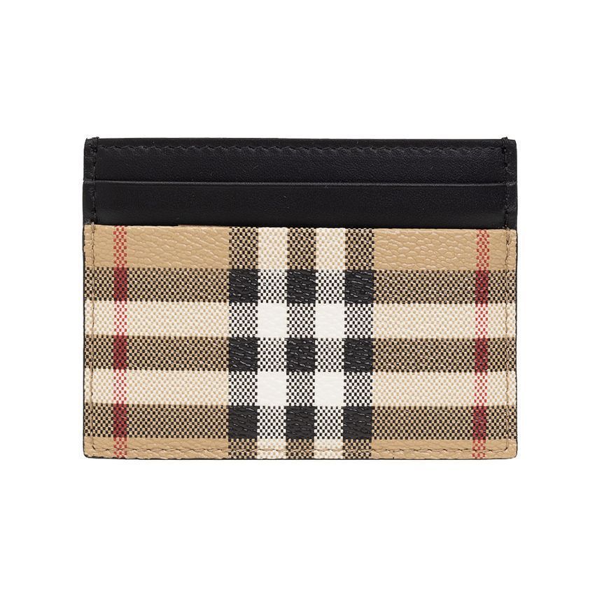Burberry Check Card Wallet Archive Beige 8069822