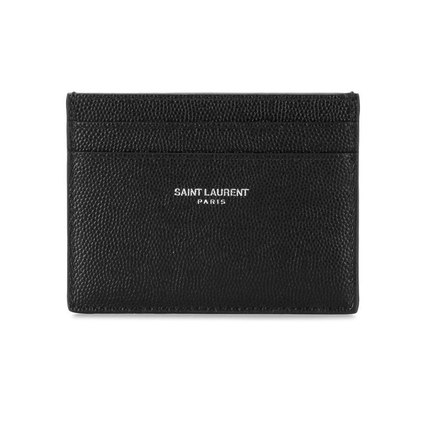 Saint Laurent Black Card Wallet 24FW 375946 BTY0N 1000