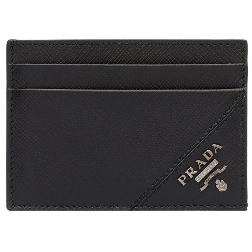 Prada Card Wallet/Money Clip with Logo 24FW 2MC047 QME F0002