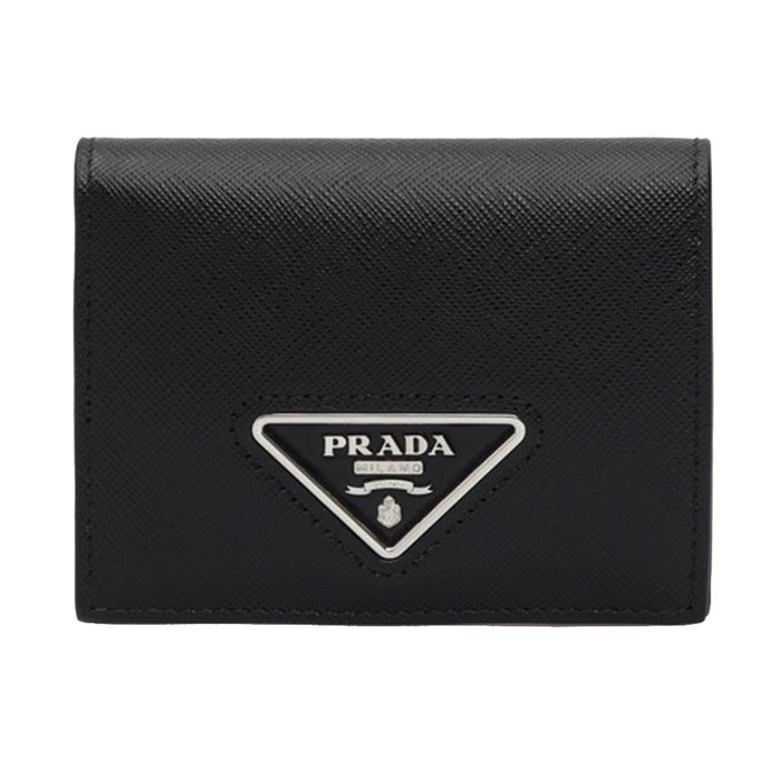 Prada Coin Wallet Black 1MV204 2DKY F0002