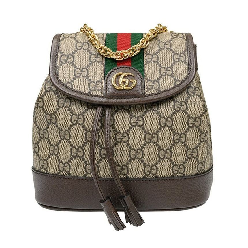 Gucci Supreme Ophidia Backpack Beige 795221 96IWG 8745