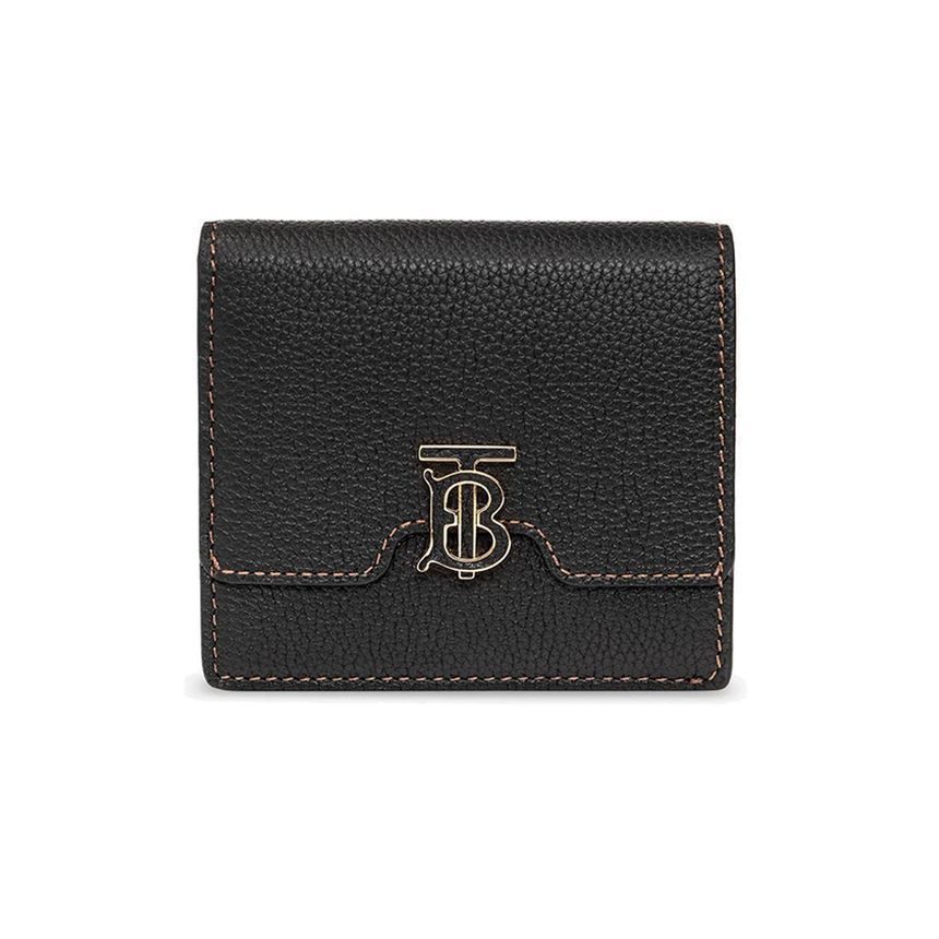 Burberry Gray TB Wallet Black 8062347