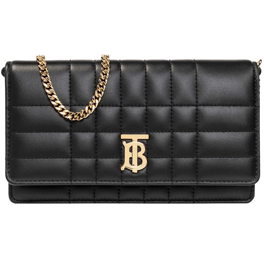 Burberry Quilted Chain Crossbody Bag - LOLA Logo 8066176