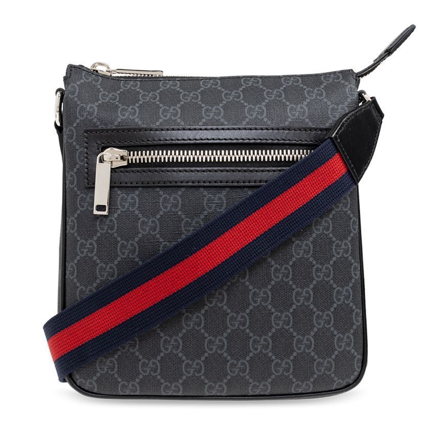 Gucci Supreme Crossbody Bag Black 792082 FADJA 1042