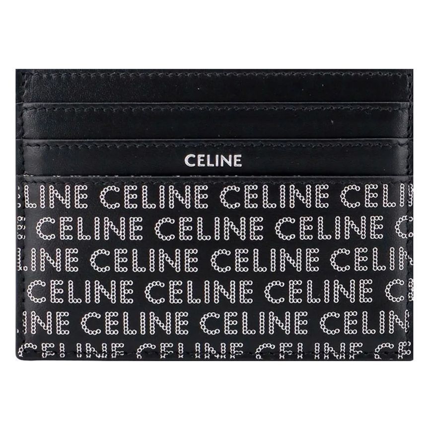 Celine Large Card Wallet with Lettering Logo 10K913 FGH 38SI