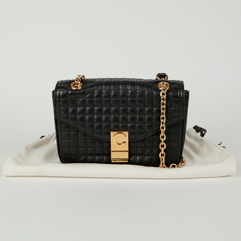 Celine Quilted C Medium Shoulder Crossbag 187253BFC