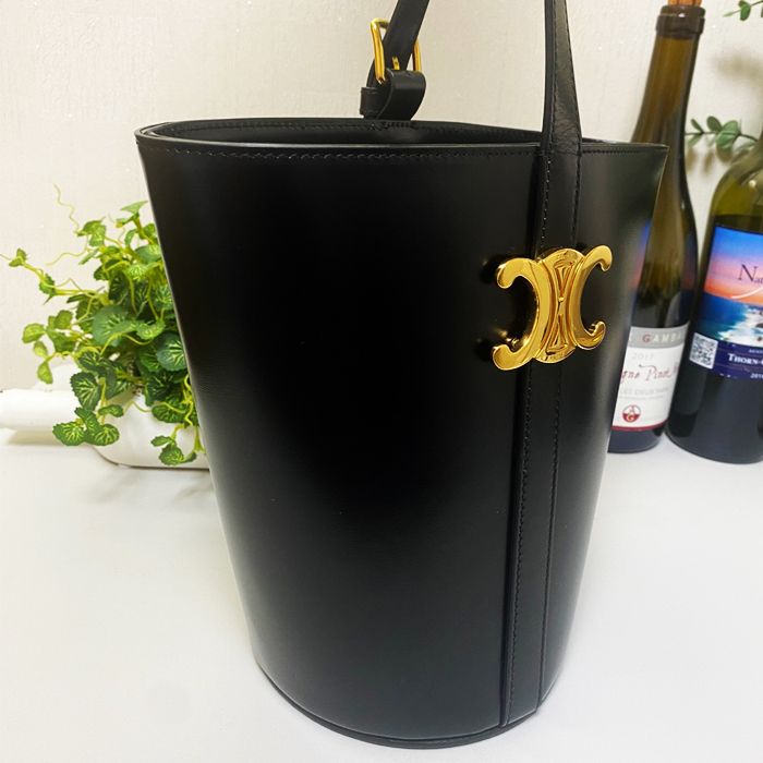 Celine Bucket Bag Black SKU123