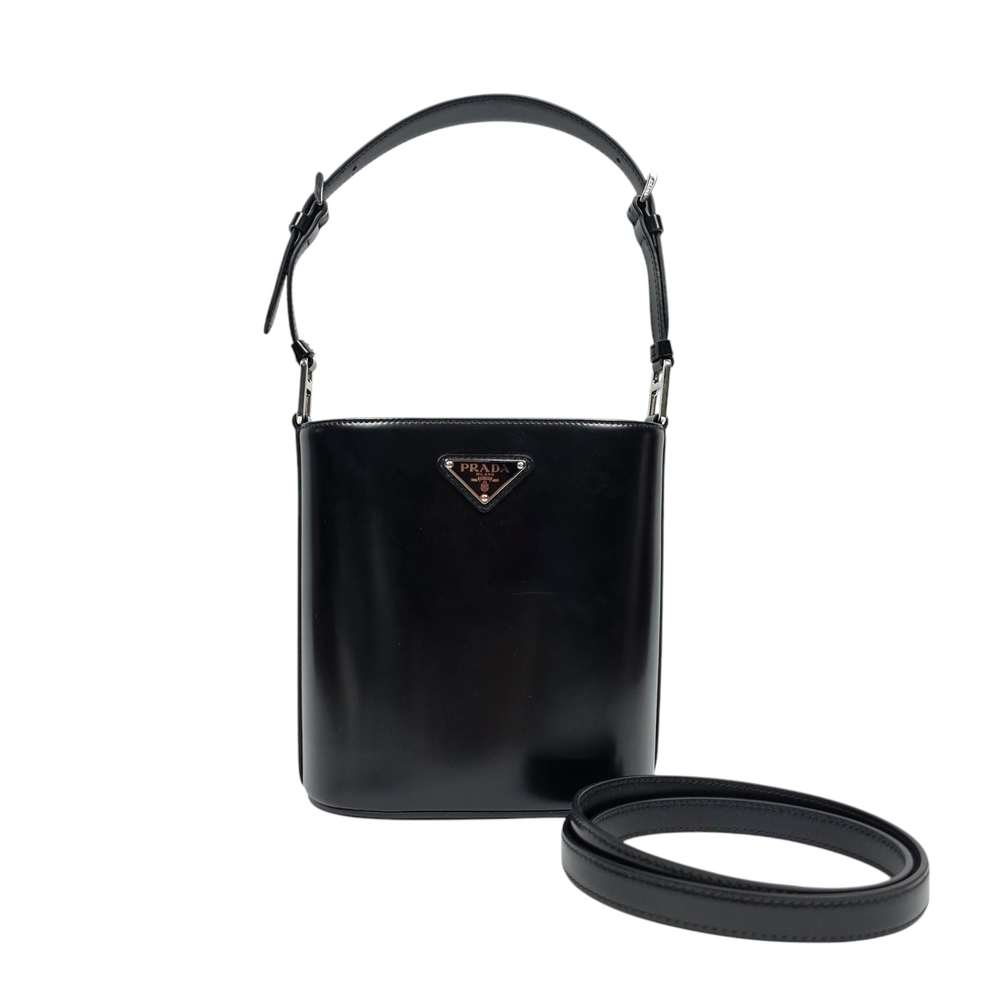Prada Brushed Mini Bucket Bag [1848]