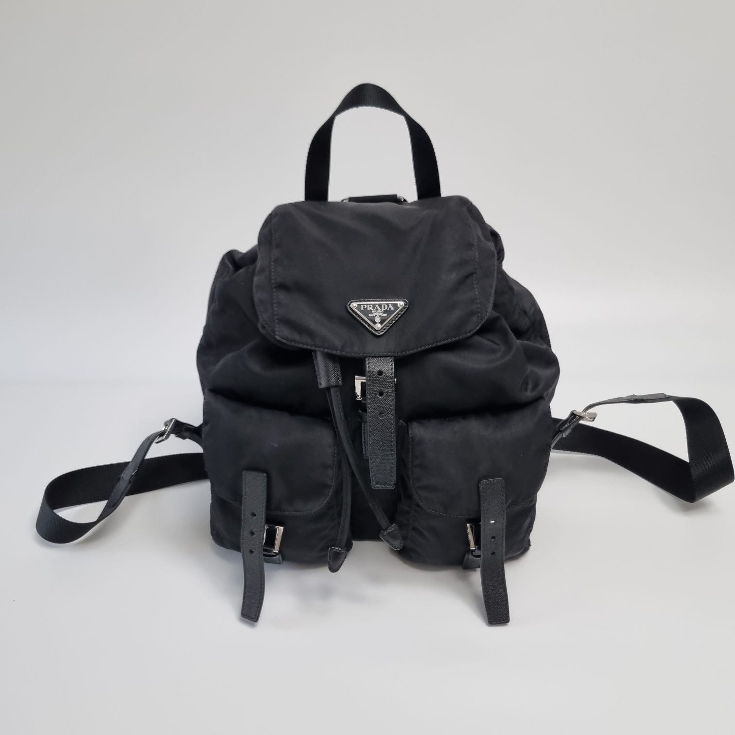 Prada Nylon Saffiano Backpack Medium (Premium, 1BZ811)