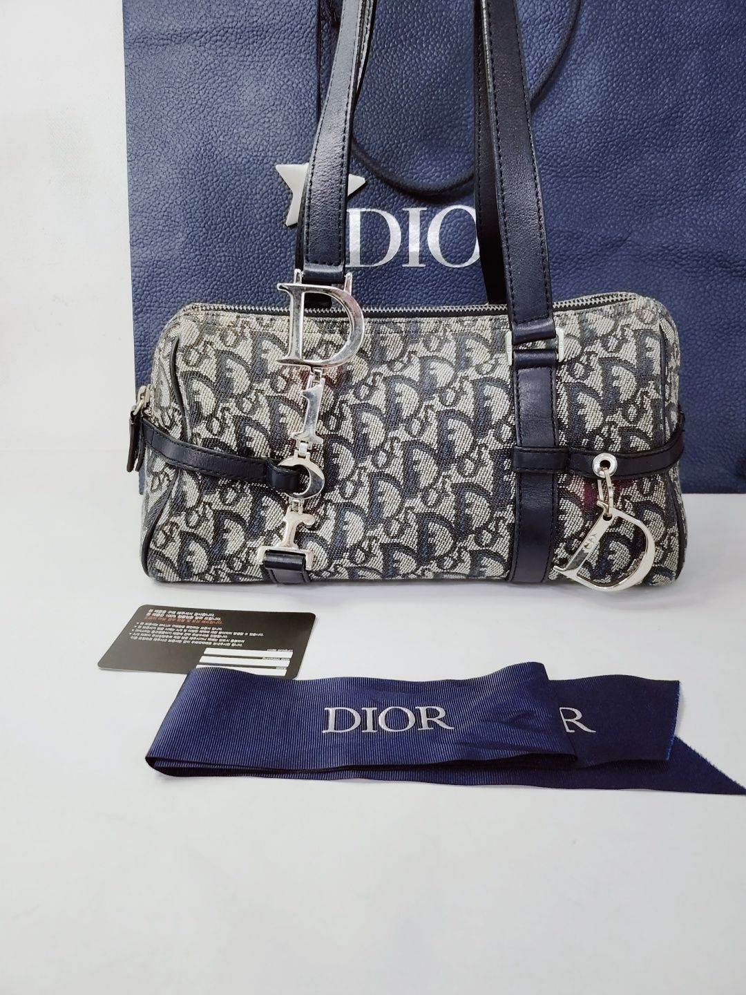 Dior Women's Shoulder Bag with D-Ring Detail - SKU 12345