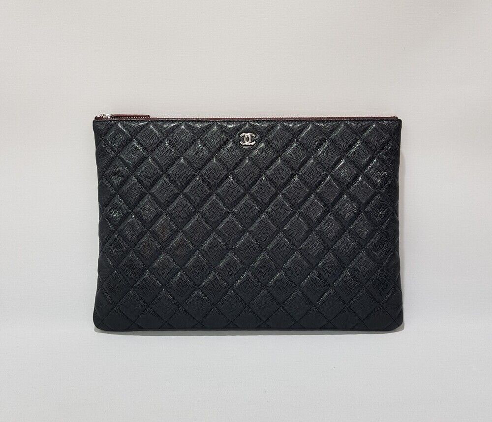 CHANEL Classic Caviar Clutch Bag Large 30 Series SKU 30