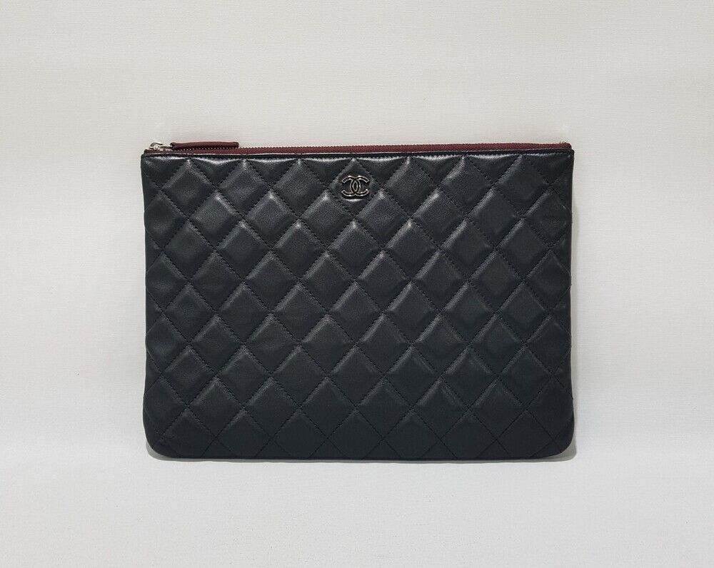 CHANEL Classic Clutch Bag Lambskin Medium - SKU12345