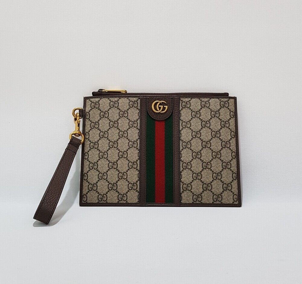 Gucci GG Web Clutch Bag - Ophidia GG Web Clutch Bag SKU123
