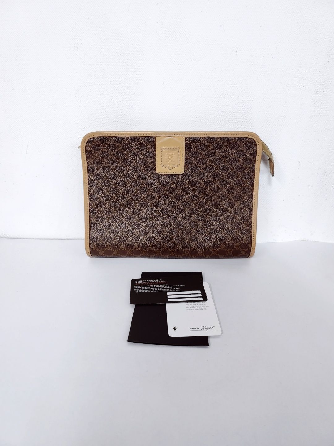 Celine Pouch Clutch Bag - Macadam