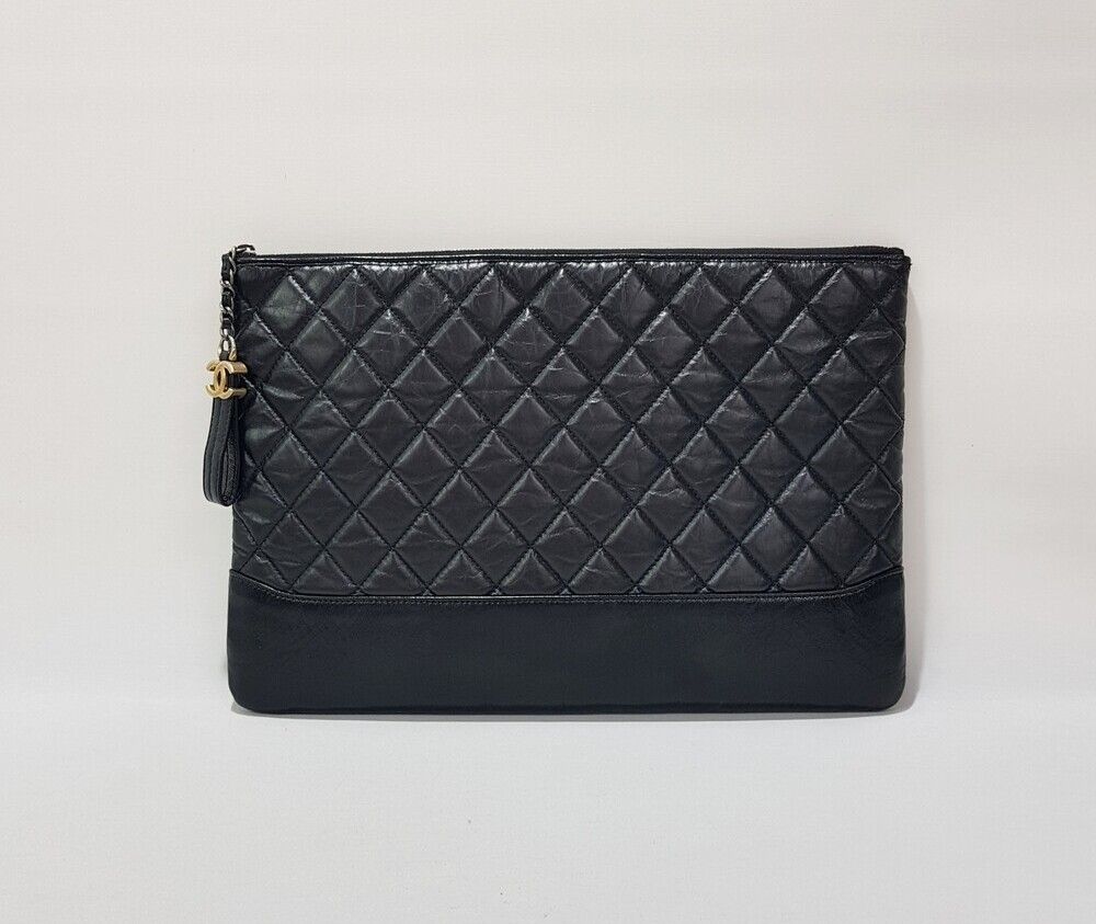 CHANEL Gabrielle Clutch Bag Large 24th